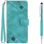 Coque pour iphone 13 mini, rabat portefeuille cuir etui, slim tpu silicone bumper magn�tique housse, ...