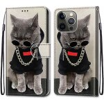 Coque pour iphone 13 pro (6, 1 pouces), etui en cuir pu portefeuille housse coque avec 360 degres silicone ...