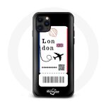 Coque iphone 13 pro max billet d'avion london
