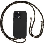 Coque pour iphone 13 pro max avec cordon, etui avec collier - tour de cou lani�re en corde - silicone ...
