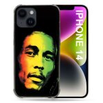 Coque pour iphone 14 (6. 1) musique bob marley 2