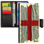 Coque iphone 14 cuir a rabat portefeuille drapeau angleterre anglais royaume unis coupe d'europe uk football ...