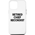 Coque pour iphone 14 plus enregistreur en chef � la retraite