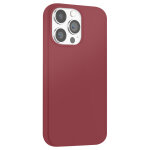 Coque pour iphone 14 pro edition color skin en tpu avec int�rieur doux moxie violet fonc�