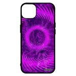 Coque iphone 14 silicone mandala motif souple floral antichoc etui violet color� original alu decoratif ...
