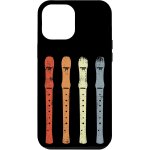 Coque pour iphone 15 pro max fl�te vintage esquisse de fl�te joueur de fl�te enregistreur