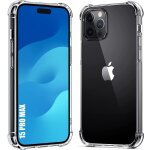 Coque pour iphone 15 pro max - protection silicone anti - rayures ultra slim transparent