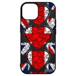 Coque iphone 15 silicone drapeau union jack angleterre anglais grande bretagne royaume unis 4g united ...
