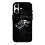 Coque iphone 16 game of thrones house stark