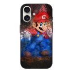 Coque iphone 16 plus super mario bros jeux