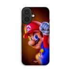 Coque pour iphone 16 super mario pouvoir maniacase