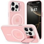 Coque pour iphone 16 pro max avec b�quille, compatible avec magsafe, etui de t�l�phone avec cam�ra support ...