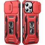 Coque pour iphone 16 pro avec support rotatif � 360 rotatif � 360, [anneau magn�tique][coque coulissante ...