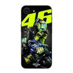 Coque pour iphone 16e 46 valentino rossi logo motogp monster