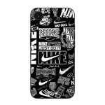 Coque pour iphone 16e nike air logo download nike graffiti noir et blanc