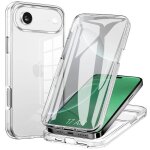 Coque pour iphone air - coque int�grale protection 360 antichoc transparent silicone + pc - efconnection ...