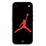 Coque pour iphone 17 air jordan logo 23 nike basketball couleur rouge