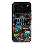 Coque pour iphone 17 pro max nike air color� style just do it pikachu goku maniacase
