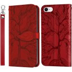 Coque pour iphone se 2020 / 8 2017 / 7 2016 4. 7 pouces, folio cuir boucle magnetique feuille telephone ... Coque pour iphone se 2020 / 8 2017 / 7 2016 4. 7 pouces, folio cuir boucle magnetique feuille telephone ...