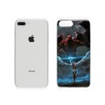 Coque iphone se 2020 - ange ou d�mon - antichocs - silicone souple - motif fun - compatible apple