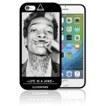 Coque iphone 4 et iphone 4s wiz khalifa eleven paris moustache life is a joke swag