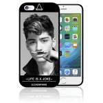 Coque iphone 4 et iphone 4s zayn malik eleven paris moustache life is a joke swag0457