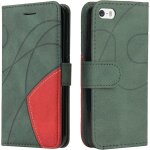 Coque pour iphone 5 / 5s / se 2016 (4, 0 pouces), etui en cuir pu portefeuille housse fermeture magnetique ...