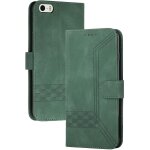 Coque compatible avec iphone 5 / iphone 5s / iphone se (4. 0 pouce), anti - choc housse en cuir premium ...