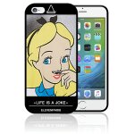 Coque iphone 5 et iphone 5s et iphone se alice in wonderland eleven paris life is a joke moustache0047 ...