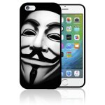 Coque iphone 5 et iphone 5s et iphone se anonymous mask masque swag etui housse bumper apple neuf neuve ...