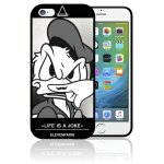 Coque iphone 5 et iphone 5s et iphone se apple iphone donald duck eleven paris life is a joke moustache ...