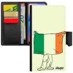 Coque iphone 5 5s se rabat drapeau irlande irlandais coupe d'europe rugby jeux olympiques euro foot football ...