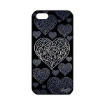Coque iphone 5 5s se silicone coeur swag image etui love amitie mobile gris apple iphone 5 iphone 5s ...