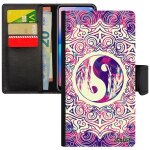Coque pour iphone 5 5s se simili cuir portefeuille yin et yang magnetique rose artistique femme fantaisie ... Coque pour iphone 5 5s se simili cuir portefeuille yin et yang magnetique rose artistique femme fantaisie ...