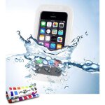 Coque iphone 5 5s se waterproof blanc etanche ultra resistant (tpu)