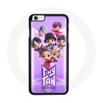 Coque pour iphone 5 bts tinytan animation affiche rm jin suga j - hope jimin jungkook et v