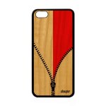 Coque iphone 5c bois silicone drapeau pologne polonais rigide foot etui de apple iphone 5c