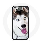 Coque pour iphone 5c chien husky yeux bleu