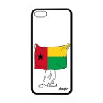 Coque iphone 5c silicone drapeau guinee bissau guineen etui smartphone case telephone coupe du monde ...