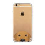 Coque iphone 6 6s (4 ; 7) le chien saint bernard silicone souple (tpu)