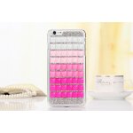 Coque iphone 6 6s (4 ; 7) - effet strass brillant colours silicone rigide (tpu)