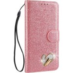 Coque compatible avec iphone 6 / iphone 6s (4, 7 pouces) [avec verre trempe], glitter bling housse en ...