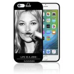 Coque iphone 6 et iphone 6s apple iphone kate moss eleven paris life is a joke moustache Coque iphone 6 et iphone 6s apple iphone kate moss eleven paris life is a joke moustache