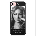 Coque iphone 6 plus et iphone 6s plus beyonce eleven paris life is a joke moustache