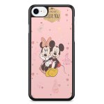 Coque pour iphone 6 plus et iphone 6s plus falling love i love you mickey minnie disney