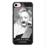 Coque iphone 6 plus et iphone 6s plus madonna eleven paris life is a joke moustache