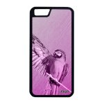 Coque iphone 6 6s plus silicone perroquet design animaux etui tropical perruche animal telephone oiseau ...