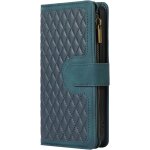 Coque pour iphone 6 - treillis fermeture eclair cuir etui portefeuille a rabat housse case support porte ... Coque pour iphone 6 - treillis fermeture eclair cuir etui portefeuille a rabat housse case support porte ...