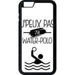 Coque iphone 6s + - j peux pas j ai water polo 1 - noir Coque iphone 6s + - j peux pas j ai water polo 1 - noir