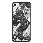 Coque pour iphone 7 et iphone 8 consoles de jeux n64 ps1 ps2 gamecube wii